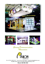 Thumbnail of Pivion brochure showing completed stands