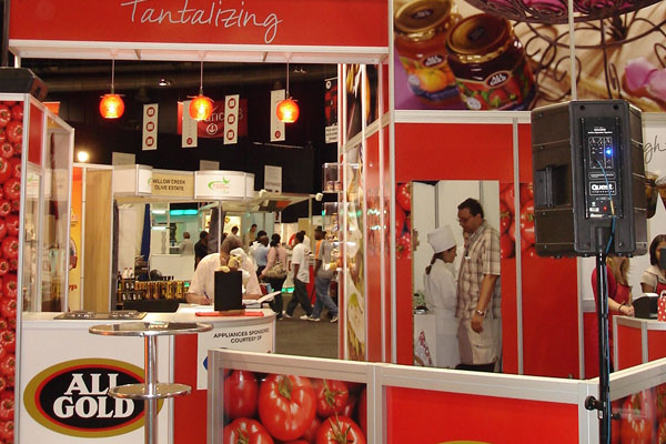 Tiger Brands stand at the Good Food and Wine Show 2010