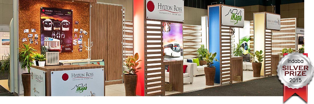 The Pivion designed Hylton Ross stand which won the silver award at Indaba 2015